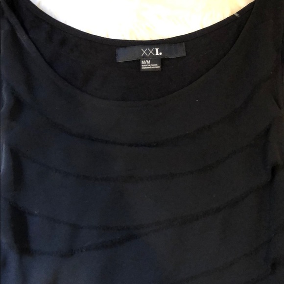 Forever 21 Black Chiffon Tank Dress - Picture 2 of 4